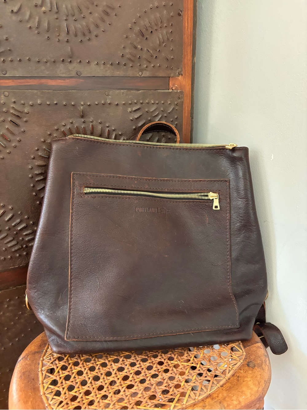 Portland Leather Tote Backpack Classic (larger size) Used Twice, Great condition